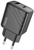 Зарядний пристрій Hoco CS23A Sunlight PD QC3.0 30W Black (6942007609944)