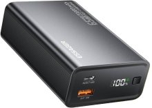 Батарея універсальна Essager Red 65W digital display 20000mAh Black  (EDY65-LD01-Z)