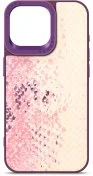 Чохол Harder for Apple iPhone 15 Pro Max - Snake Pattern Pink (ARM76803)