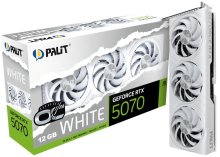 Відеокарта Palit GeForce RTX 5070 White OC (NE75070U19K9-GB2050W)