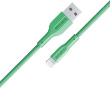 Кабель Promate xCord-Ai 2A AM / Lightning 1m Green (6959144061658)
