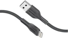 Кабель Promate xCord-Ai200 2A AM / Lightning 2m Black (6959144067278)
