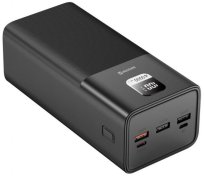 Батарея універсальна SWISSTEN POWER BANK 40000mAh 100W Black (8595217481275)