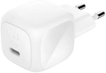 Зарядний пристрій Belkin BoostCharge Compact PD 45W White (WCA013KQWH)