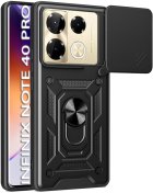 Чохол BeCover for Infinix Note 40 Pro X6851 - Military Black (712160)