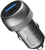 Автомобільний зарядний пристрій ColorWay 70W PD QC3.0 Gray (CW-CHA066PD-GR)