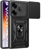 Чохол BeCover for Tecno POVA 6 LI7 - Military Black (712167)