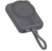 Батарея універсальна Proove Neutron 10000mAh 22.5W Qi 15W Gray (PBNE22022203)