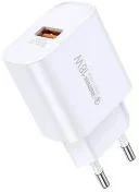 Зарядний пристрій Remax Kiddy Series QC 18W White (6954851213208)