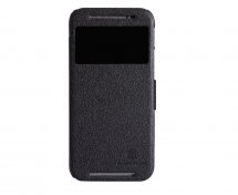 Чохол Nillkin для HTC ONE (M8) - Fresh Series Leather Case чорний