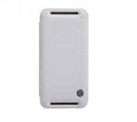 Чохол Nillkin для HTC ONE (M8) - Rain Leather Case білий