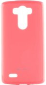 Чохол Melkco для LG G3 Poly Jacket TPU рожевий
