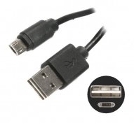 Кабель USB Cablexpert AM / MicroUSB 1 м чорний