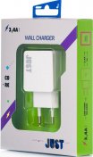 Мережевий зарядний пристрій Just Core Dual USB Wall Charger 2xUSB 3.4A білий