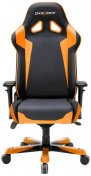 Крісло ігрове DXRACER SENTINEL OH/SJ0/NO чорне з оранжеві вставками