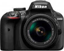 Цифрова фотокамера дзеркальна Nikon D3400 kit AF-P 18-55 мм VR