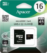 Карта пам'яті Apacer Micro SDHC 16 ГБ (AP16GMCSH10U1-R)