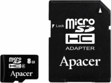 Карта пам'яті Apacer Micro SDHC 8 ГБ (AP8GMCSH4-R)