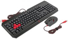 Клавіатура+миша, A4 Tech Q1100 USB Чорна