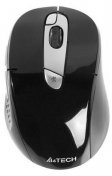Мишка, A4 Tech G11-570FX-1 Wireless Чорна/Срібляста 