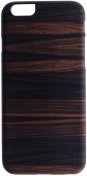 Чохол Mannwood for iPhone 6 - Wood Ebony/Black  (M1417B)