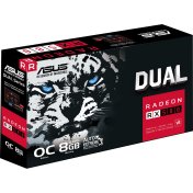 Відеокарта ASUS RX 580 Dual OC (DUAL-RX580-O8G)