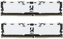 Оперативна пам’ять GOODRAM Iridium X White DDR4 2x8GB IR-XW3000D464L16S/16GDC