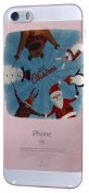 Чохол Milkin for iPhone 5s - Superslim Christmas Funny Santa and Animals