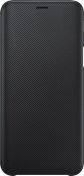 Чохол Samsung for J6 2018 J600 - Wallet Cover Black  (EF-WJ600CBEGRU)