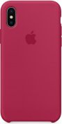 Чохол HiC for iPhone X/Xs Silicone Case Rose Red