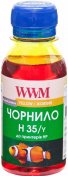 Чорнило WWM for HP 22/121/134/135/136/141 Yellow 100g (H35/Y-2)