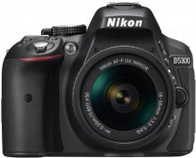 Цифрова фотокамера дзеркальна Nikon D5300 kit AF-P 18-55 Non-VR (VBA370K016)
