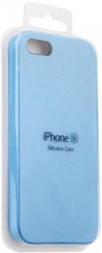 Чохол HiC for iPhone 5/5s/SE - Silicone Case Sea Blue  (A-019)