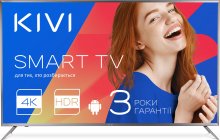 Телевізор LED Kivi 40UR50GU (Smart TV, Wi-Fi, 3840x2160) Gray
