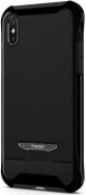 Чохол Spigen for Apple iPhone X/Xs Reventon Jet Black with Glass  (057CS22650)