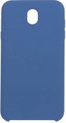 Чохол ColorWay for Samsung Galaxy J7 2017 J730 - Liquid Silicone Dark Blue  (CW-CLSSJ730-DB)