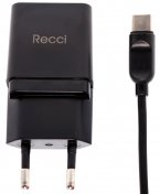 Зарядний пристрій Recci RUC-B02 / RCT-P100 Black (RUC-B02+ RCT-P100)