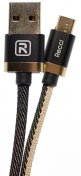 Кабель Recci RCM-K100 ASTRAL AM / Micro USB 1m Black (RCM-K100 Black)
