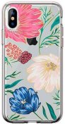 Чохол Comma for iPhone XS Max - Flowery Series Crystal Case Flower 4  (6938595318085)