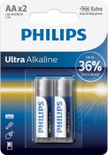 Батарейка Philips Ultra Alkaline LR6 AA (BL/2)