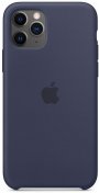 Чохол-накладка Apple для iPhone 11 Pro - Silicone Case Midnight Blue (HCopy)