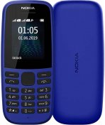  Мобільний телефон Nokia 105 2019 Blue (105 SS 2019 Blue)