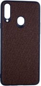 Чохол Milkin for Samsung A20s A207 - 2019 - Creative Fabric Phone Case Brown