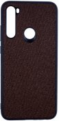 Чохол Milkin for Xiaomi redmi Note 8 - Creative Fabric Phone Case Brown