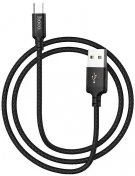 Кабель Hoco X14 AM / Micro USB 1m Black (X14 Micro Black)