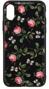 Чохол WK for iPhone Xs Max - WPC-061 Flowers RD/BK  (681920359852)