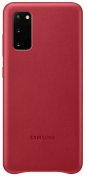 Чохол Samsung Samsung Galaxy S20 G980 - Leather Cover Red  (EF-VG980LREGRU)