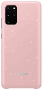 Чохол Samsung for Galaxy S20 Plus G985 - LED Cover Pink  (EF-KG985CPEGRU)