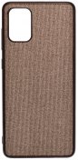 Чохол Milkin for Samsung A71 A715 2020  - Creative Fabric Phone Case Grey