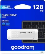 Флешка USB GOODRAM UME2 128GB White (UME2-1280W0R11)